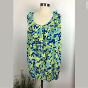 Lane Bryant Ruffle Top sz 14